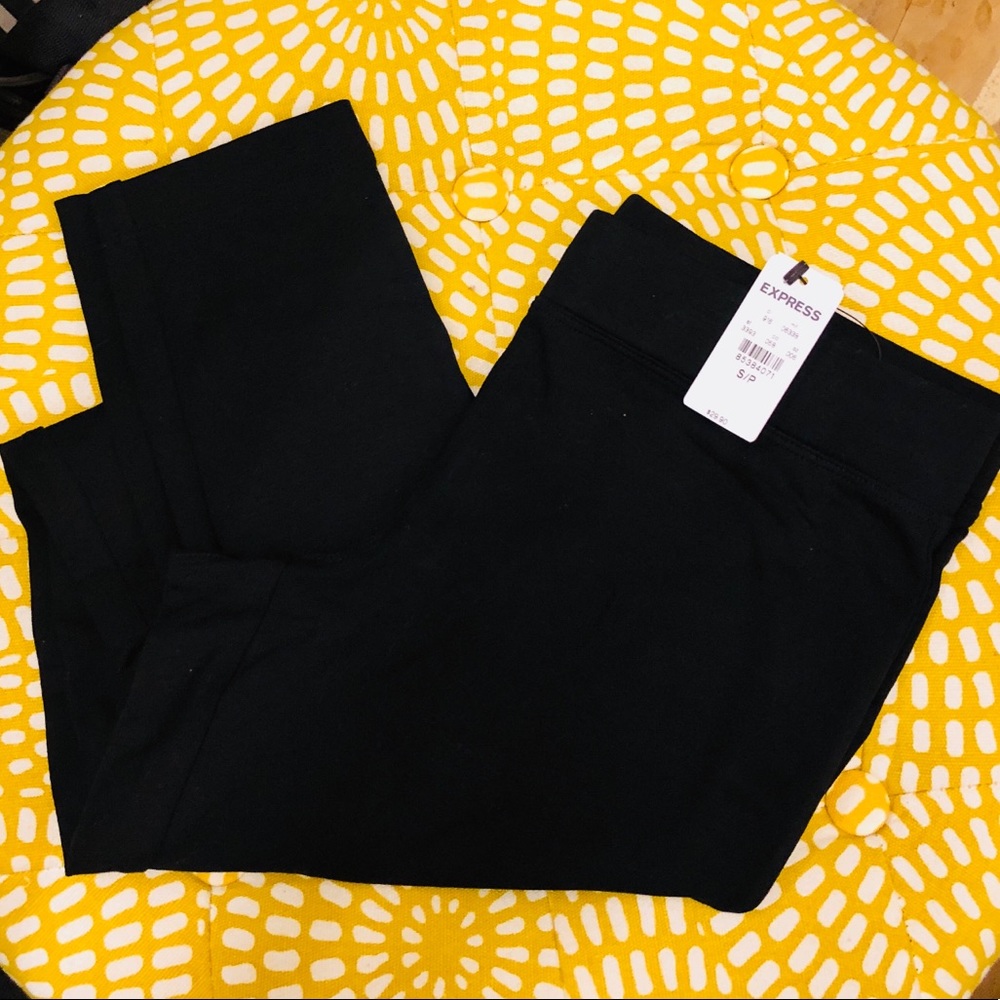 Express brand black leggings size small NWT